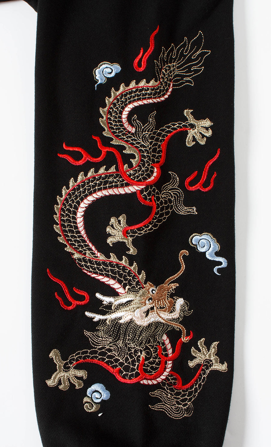KH9190 Dragon Embroidery Hoodie