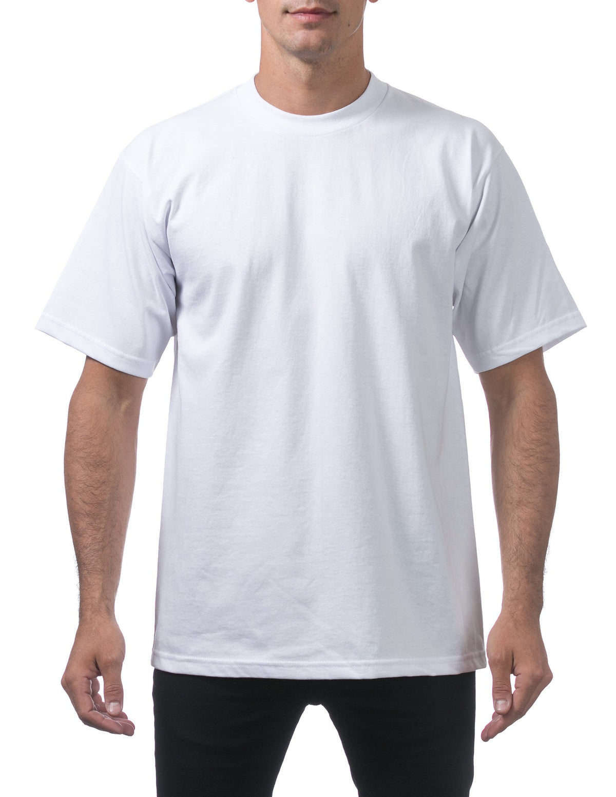 Pro Club Men's Heavyweight Short Sleeve Tee (S-4XL)  Style: 101