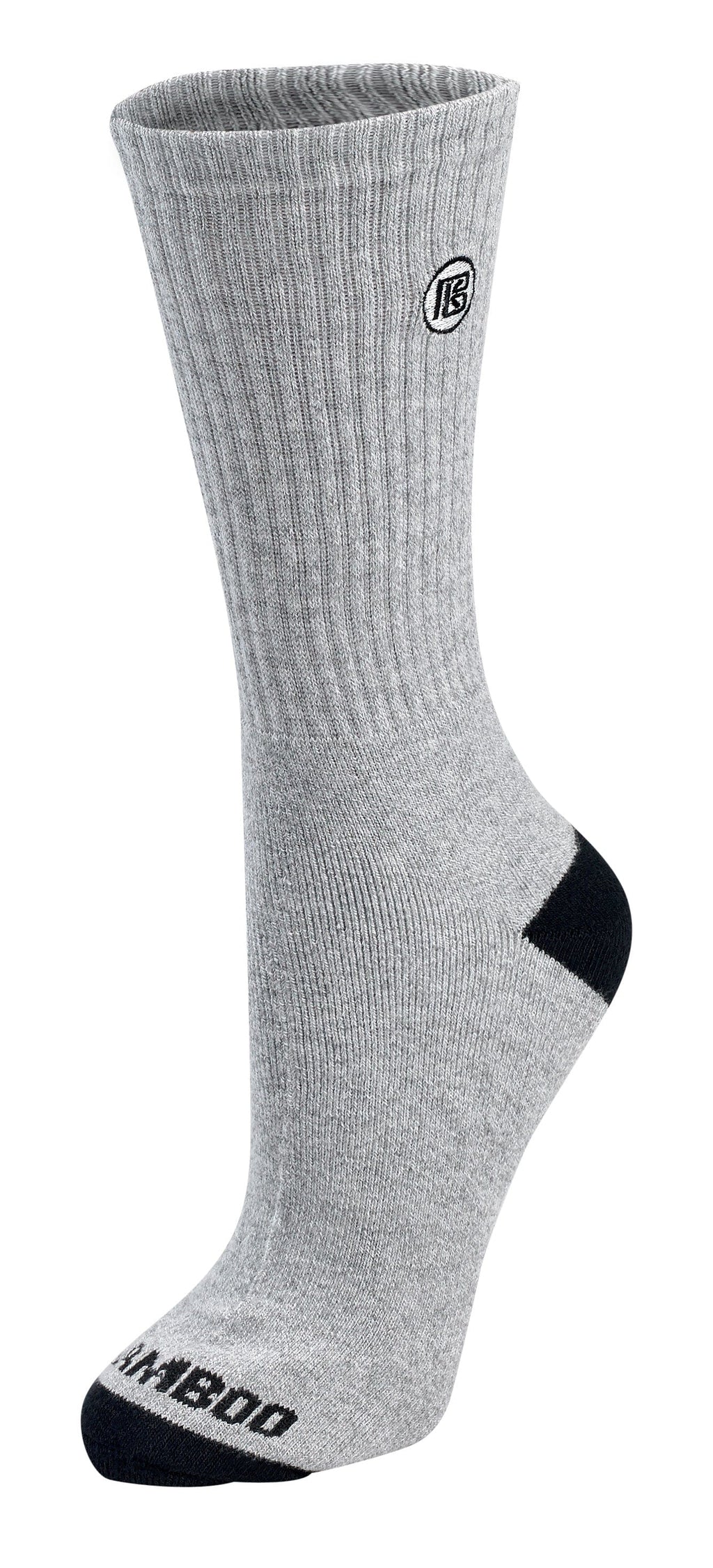 Premium Bamboo Rayon Crew Socks - 1, 3 &  6 Pair Packs Available